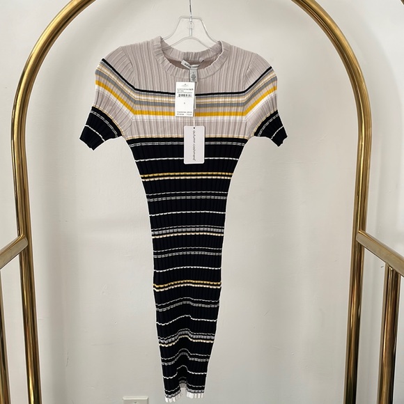 Autumn Cashmere | Rib Striped Dress - Picture 1 of 6
